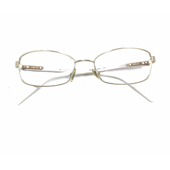 Gucci GG 2741 23Y Gold White Eyeglasses Frames 54-16 135 Italy Designer Women - Picture 12 of 12